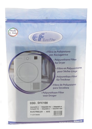 Filtre mousse pour - seche, linge