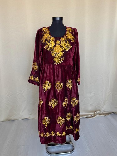 Vintage turkmen silk velvet - turkmen,