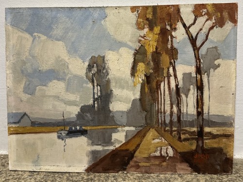 Peinture ancienne paysage