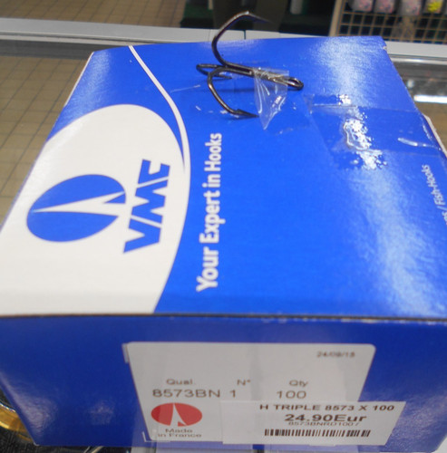 Hameçon triple vmc 8573 - triple,