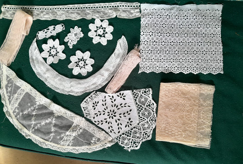 Linge ancien lot de - lot,