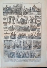 Ancienne planche papier