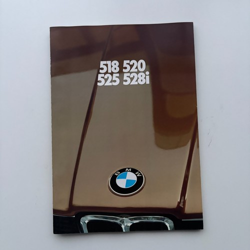 Brochure catalogue bmw e12 - brochure,