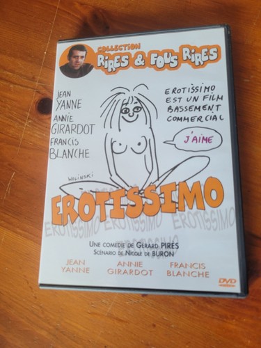Erotissimo dvd jean yanne - erotissimo,