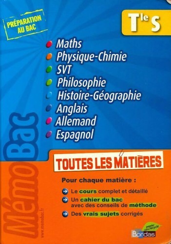 Toutes les matières - , terminale