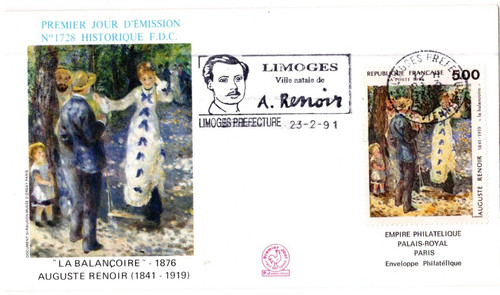 2692 fdc enveloppe flamme - ,