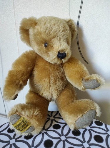 Ancien ours peluche - ours, en