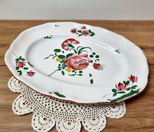 Plat Ancien Ovale à Pain à