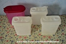 Tupperware lot de 3 boites