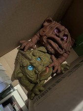 Boglin au choix - Squeel (Squit), Squidge (Doink). Hand Rubber Puppet, 1987