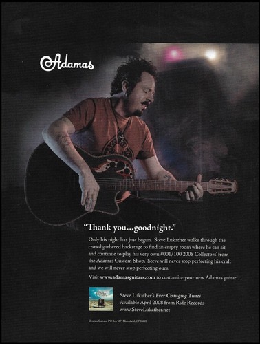 Steve lukather 2008 ovation - steve,