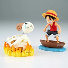 One Piece - Figurine WCF Log Stories : Luffy & Going Merry - Banpresto