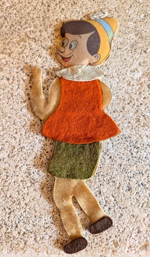 Peluche pinocchio feutrine - peluche,
