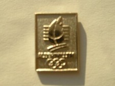 PIN'S J.O ALBERTVILLE 92 - PETIT LOGO COULEUR ARGENT   (A1)