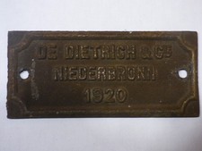 ancienne plaque constructeur