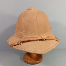 CASQUE TROPICAL HELMET COLONIALE FFL FNFL ANGLAIS BRITISH MADE WW2