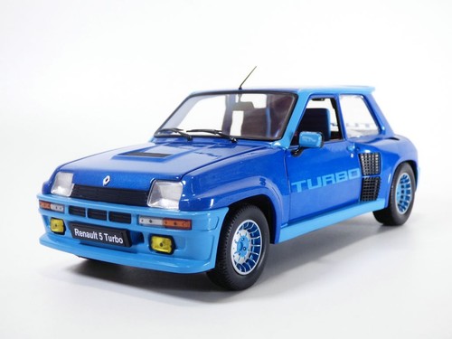 Renault turbo bleu - turbo, 1/18