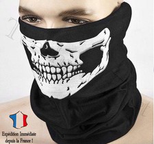 Cagoule Bandeau Squelette Tête De Mort foulard Halloween Masque Écharpe biker fr
