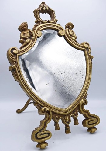 Ancien miroir courtoisie en - miroir, de