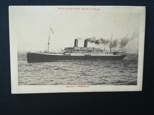 Cpa messageries maritimes - cpa,