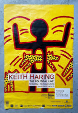 Keith Haring - Affiche d'exposition - La ligne politique - Musée d'art moderne. Paris 2013