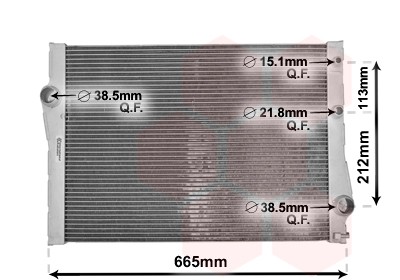 Radiateur eau pour bmw - eau,