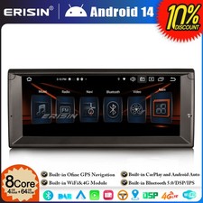 10.25“ GPS Android 14 Autoradio Navi DAB+CarPlay TNT DSP for BMW Série 5 E39 M5