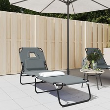Chaise longue pliante transat - longue,