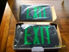 LED Emergency Exit Sign 1 or 2