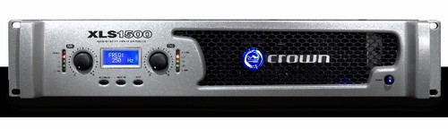 Crown xls1500 amplifier - crown,