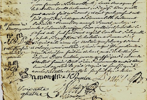 1771 testament meligne mongin - testament,