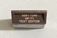 Text Editor Module For HP 71B
