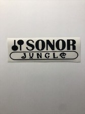 Sonor Jungle Drum Logo Decal