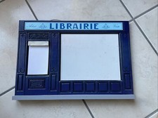 Tableau Aimanté Décoratif Librairie Bleu