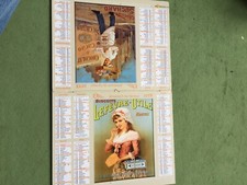 CALENDRIER ALMANACH PTT 2018 oller pub suchard  biscuits lu 85 vendee