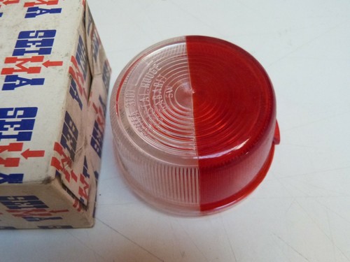 Cabochon feu blanc rouge - de,