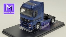 CAMION TRACTEUR MERCEDES-BENZ ACTROS MP1 BLEU FONCE 1995 IXO MODELS 1/43ème