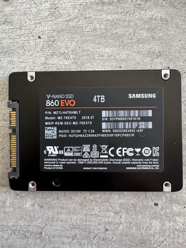 Samsung 860 evo 4tb sata - 860,