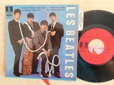 LES BEATLES trés  rare EP TIL THERE WAS YOU MEO 112 SACEM +LANGUETTE FRANCE