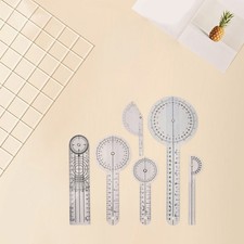 6pcs Goniomètre Goniomètre