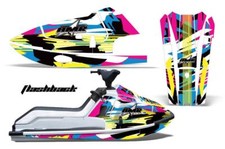 Jet Ski Graphisme Autocollants Stickers Kawasaki X2 650 1986-1995 Flashback