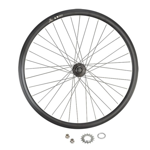 Roue fixie 700 ecrou - ecrou, axe
