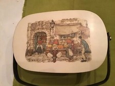 Vtg Wicker Basket  Handle