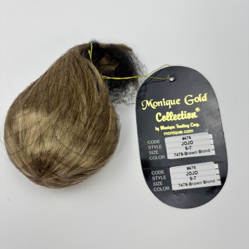 Vintage monique gold doll wig - gold,
