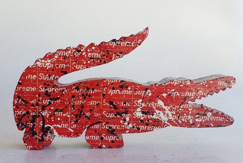 Spaco signe crocodile graffiti - spaco,