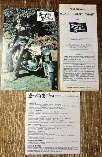 1980 langlitz leathers - langlitz,