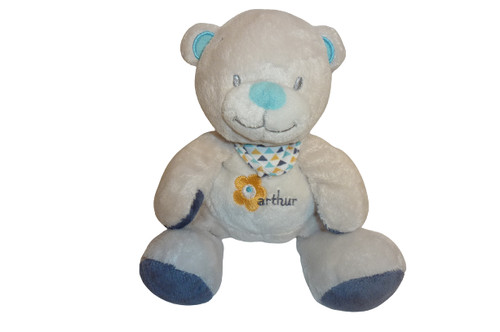 Doudou ours peluche arthur - ours, et