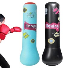 Sac de Frappe Gonflable pour L'entraînement, Autoportant, Adapté Au