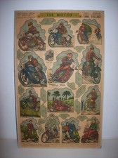 Ancienne planche d'images - Sujets à découper - Sans collage -Edition JELP