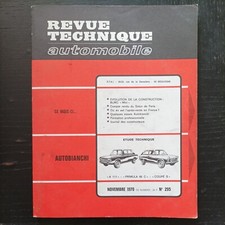 Revue Technique Autobianchi A 111 A111 Primula 65 C Coupe S RTA Evo mini 1275 gt